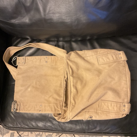Vintage Diesel cotton canvas messenger bag - Picture 4 of 10